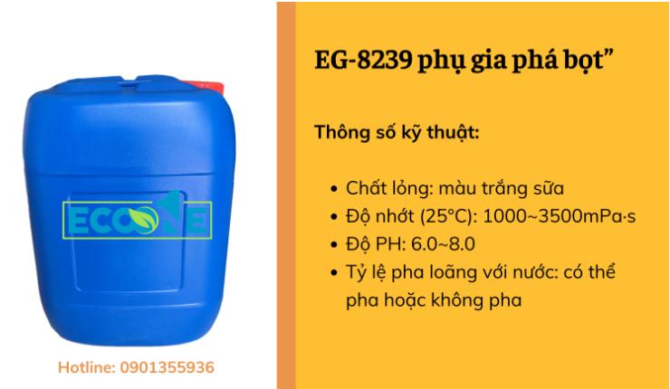 EG-8239 phụ gia phá bọt trong sản xuất giấy